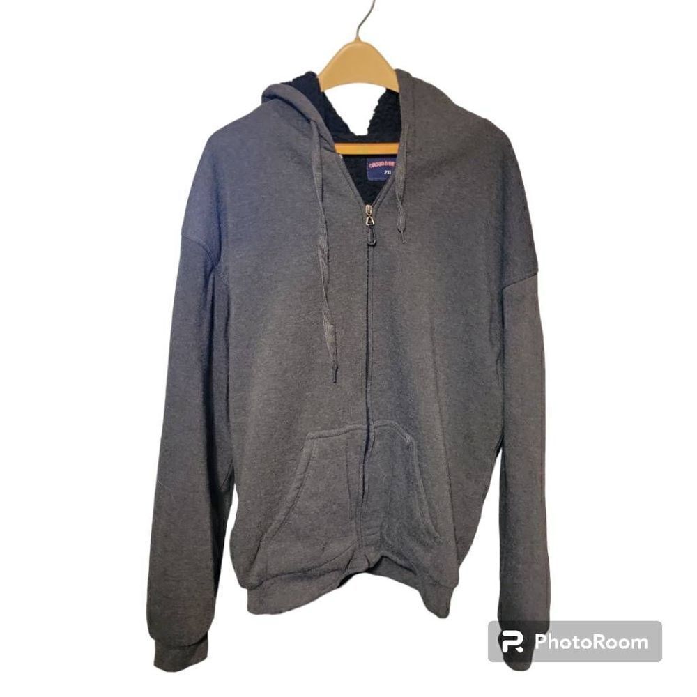 Cross & Windsor Zipped Fleece Lined Hoodie Men's Size XXL